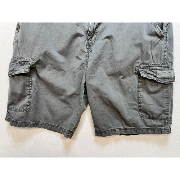 Unionbay Men's Cargo Walking Hiking Shorts Stretch Size 42 Gray Pockets Casual - Picture 6 of 11